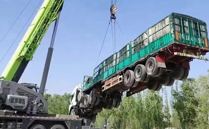 双阳区道路脱困救援案例